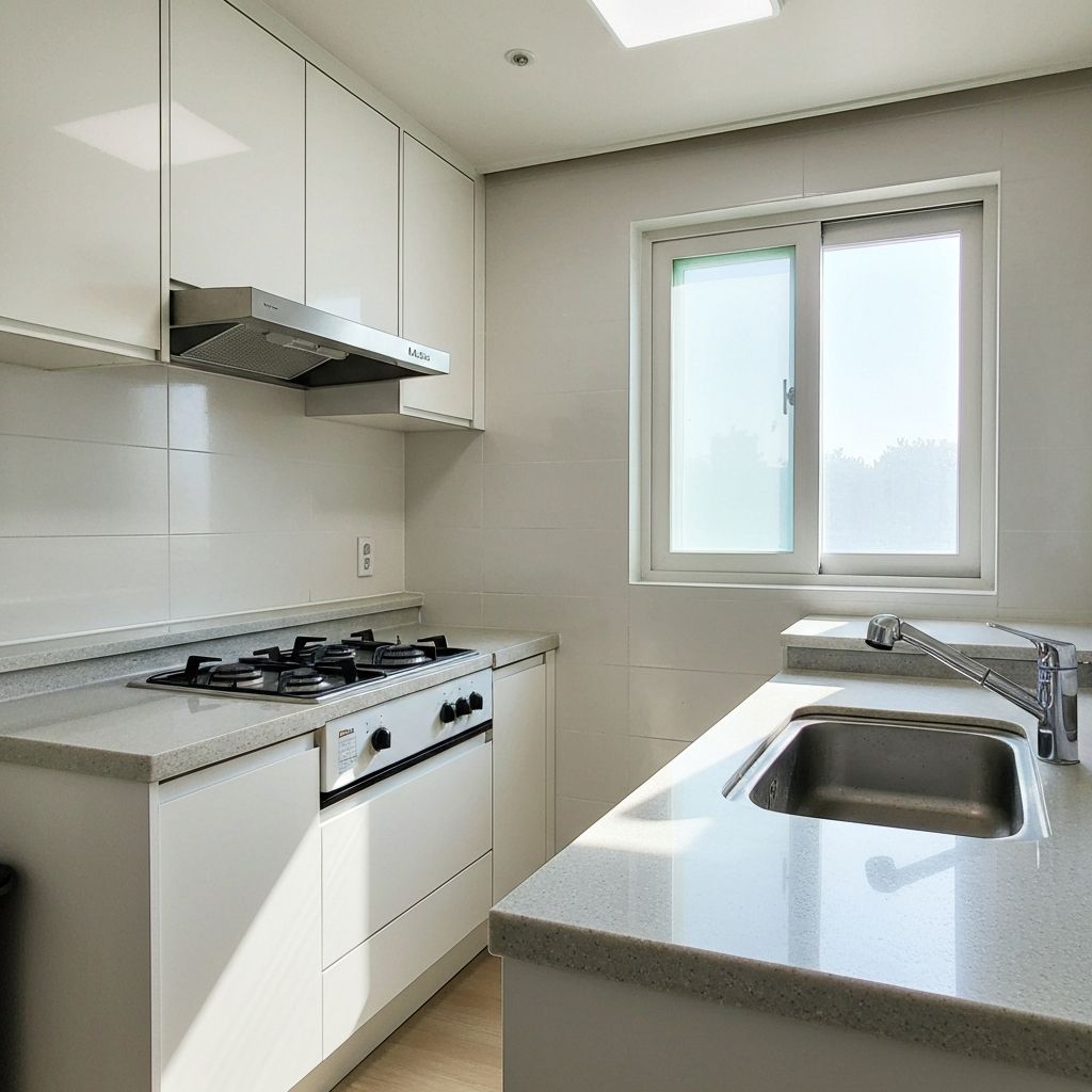 주방 청소 청소 후